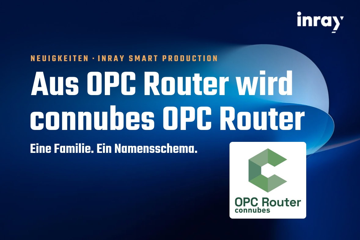 Inray OPC Router connects machines and IT systems for Industry 4.0.
